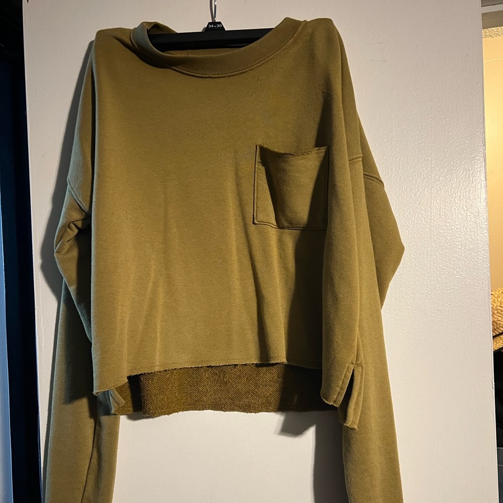 Aerie crop sweatshirt